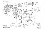 Bosch 0 601 158 741 ELECTRONIC Drill 110 V / GB Spare Parts ELECTRONIC